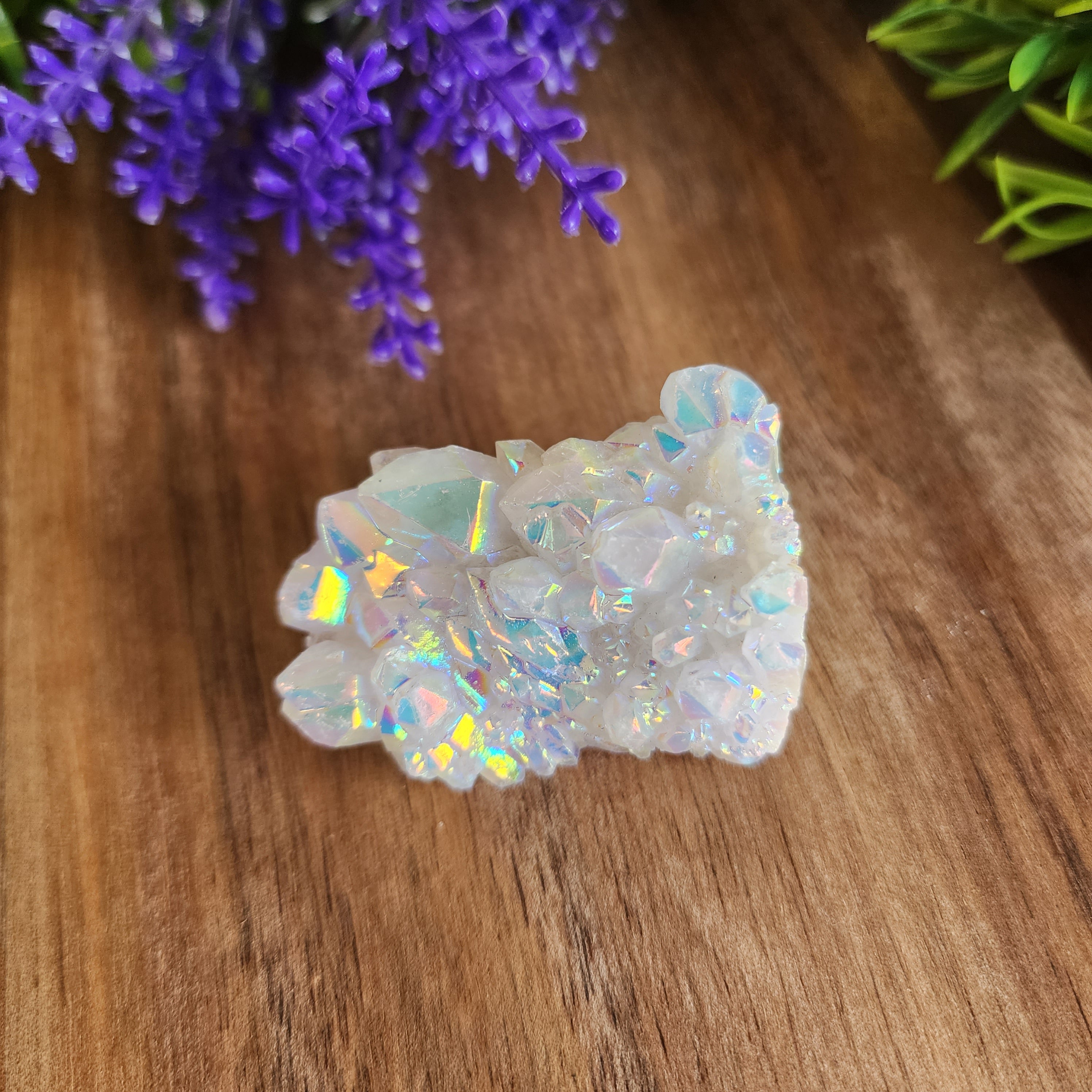 Angel Aura Quartz Cluster