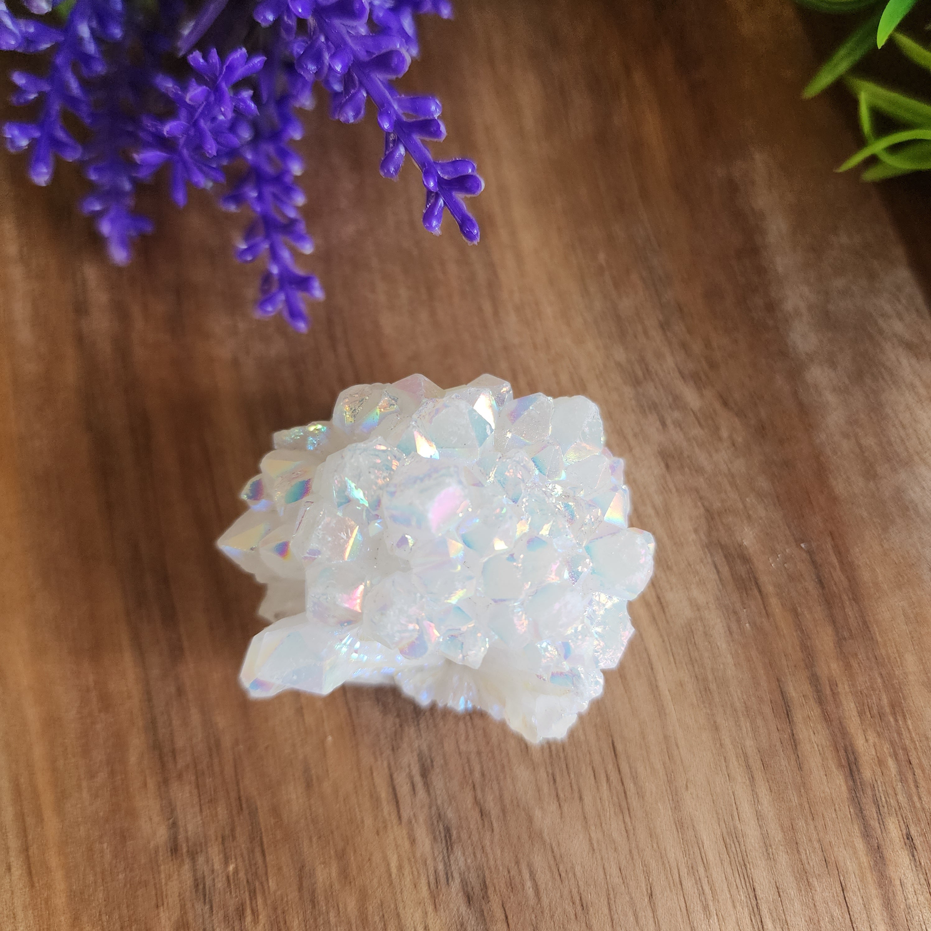 Angel Aura Quartz Cluster