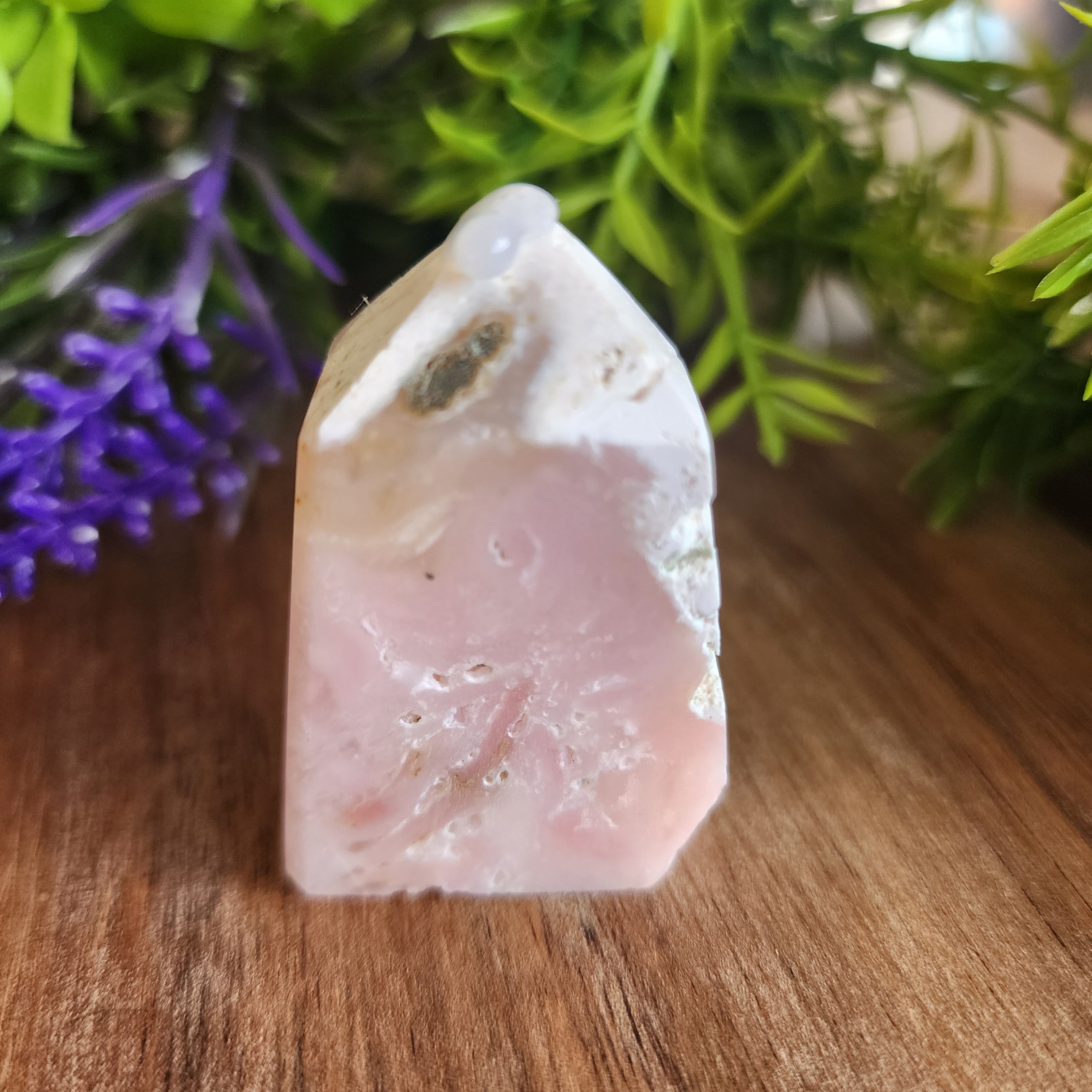 Pink Chalcedony Points