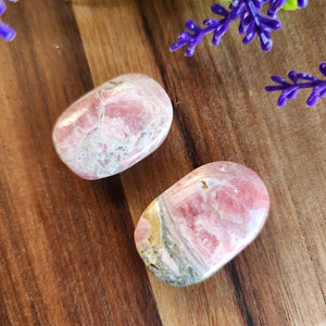 Peru Rhodochrosite Palmstones