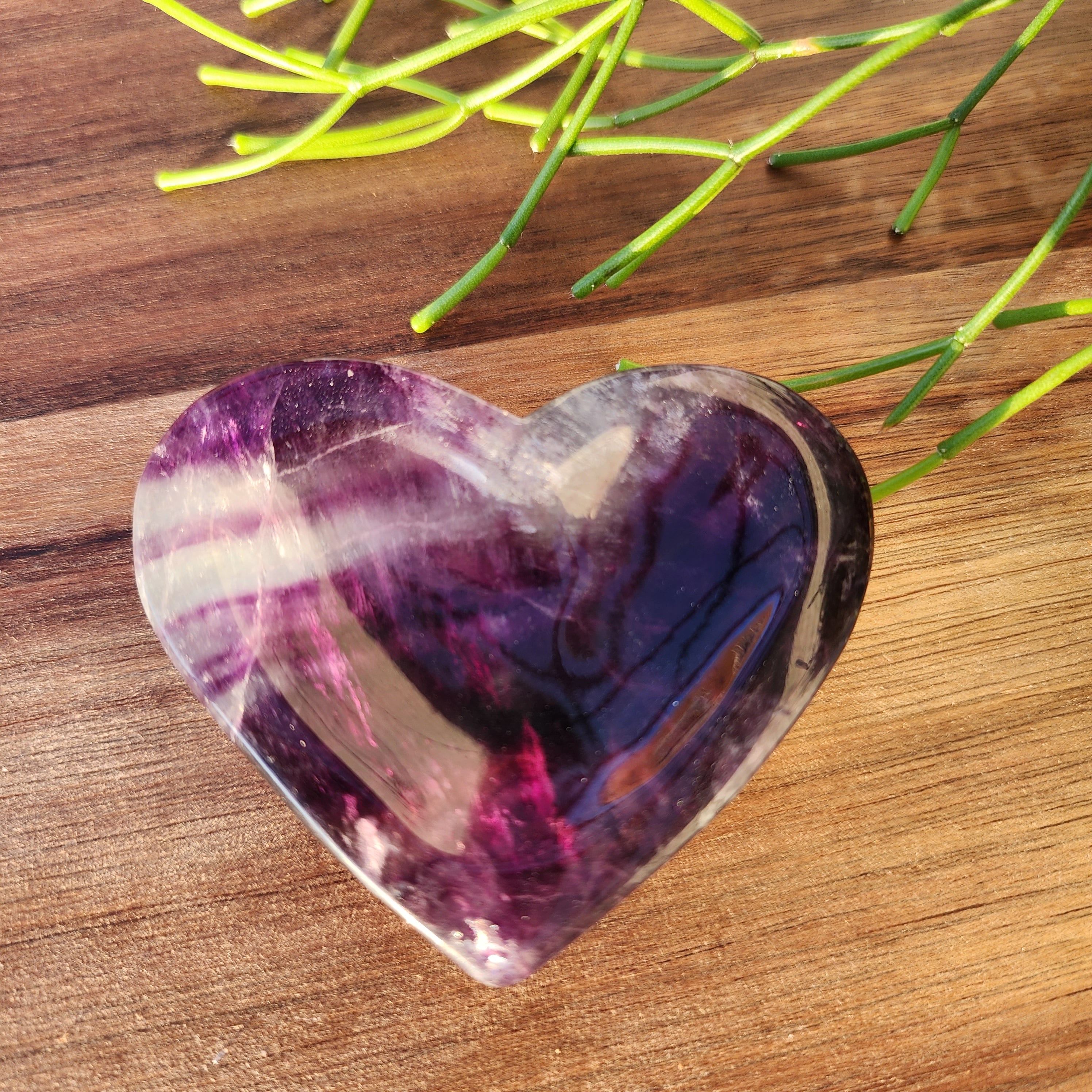 Fluorite Heart Bowl