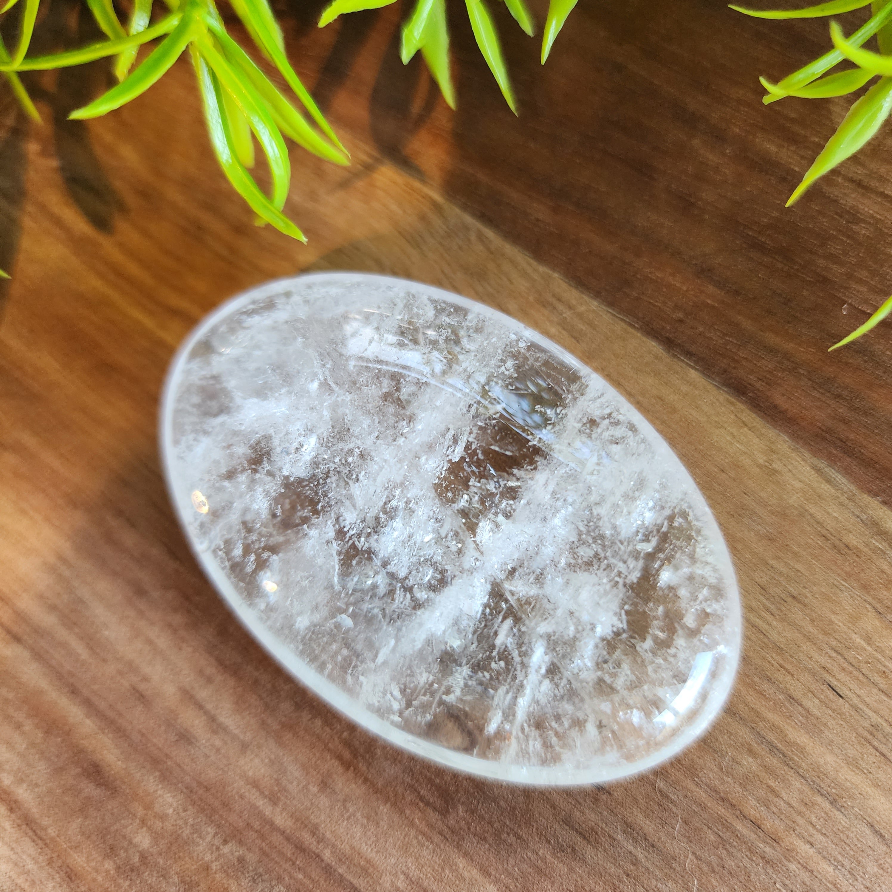 Clear Quartz Palmstone