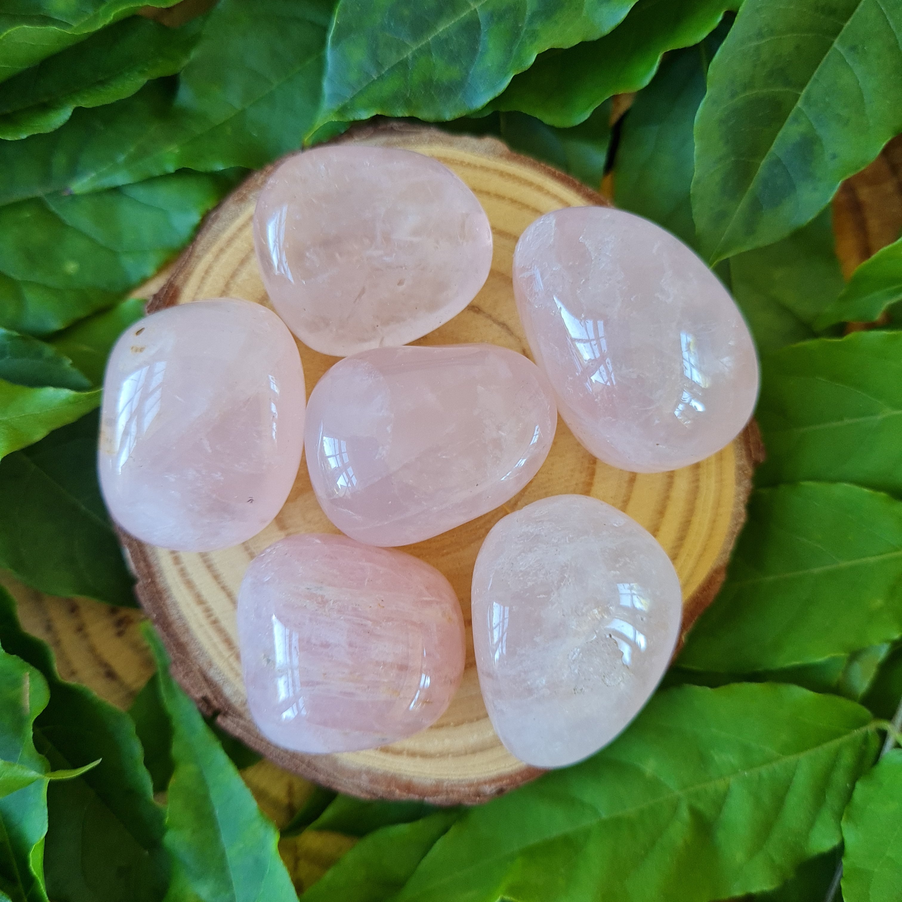 Rose Quartz Tumbles